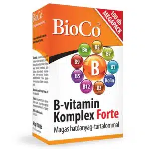 BioCo B-vitamin komplex forte tabletta - 100db