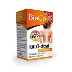 BioCo KALCI-citrát D3-vitamin megapack – 90db