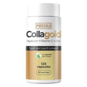 Pure Gold CollaGold Marha és Hal kollagén kapszula hialuronsavval - 120db